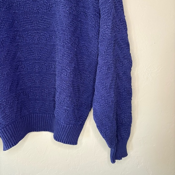 Vintage IZOD Textured Cotton Sweater Women’s XL (Made in USA) - Picture 10 of 13